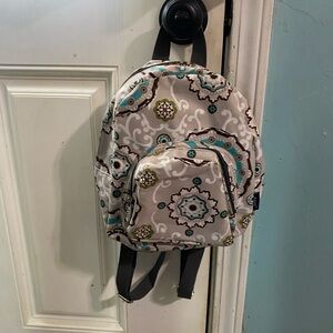 Floral Patterned Backpack